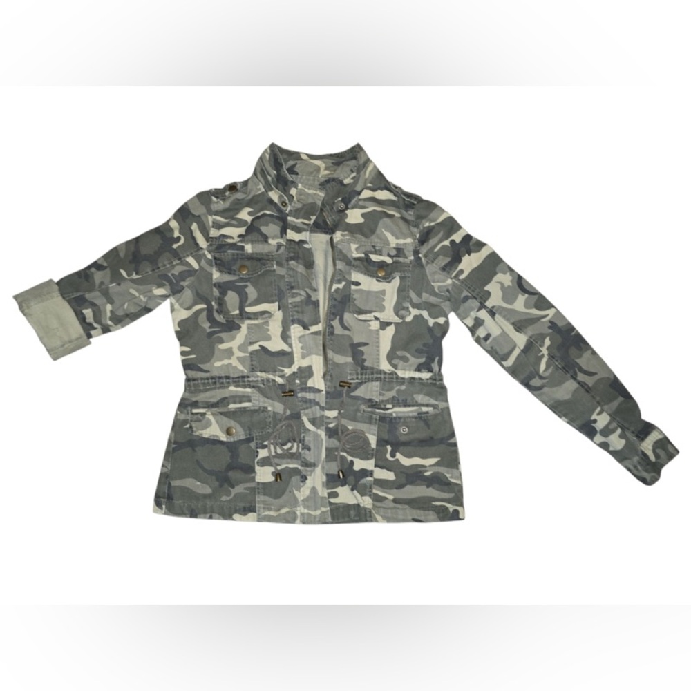 Ladies Camouflage Military Jacket